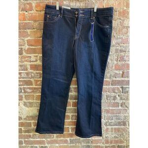 BandolinoBlu Denim Arianna Curvy Hip True Boot Cut Jeans Women’s Size